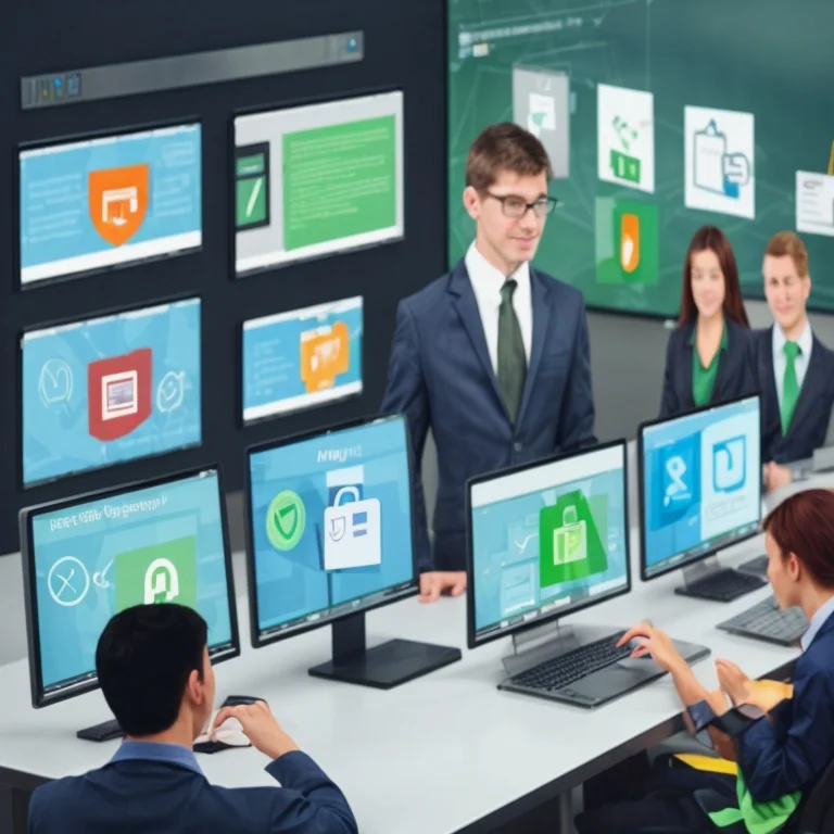 実践的なITセキュリティ教育を学ぶ学生たちの様子